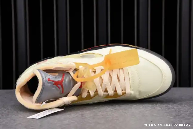 Official Maikesneakers Sail Jordan DH8565-100 5 OFF-WHITE Retro 0610